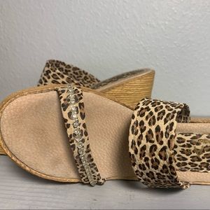 Ladies shoes Wedge heel Rhinestones size 8